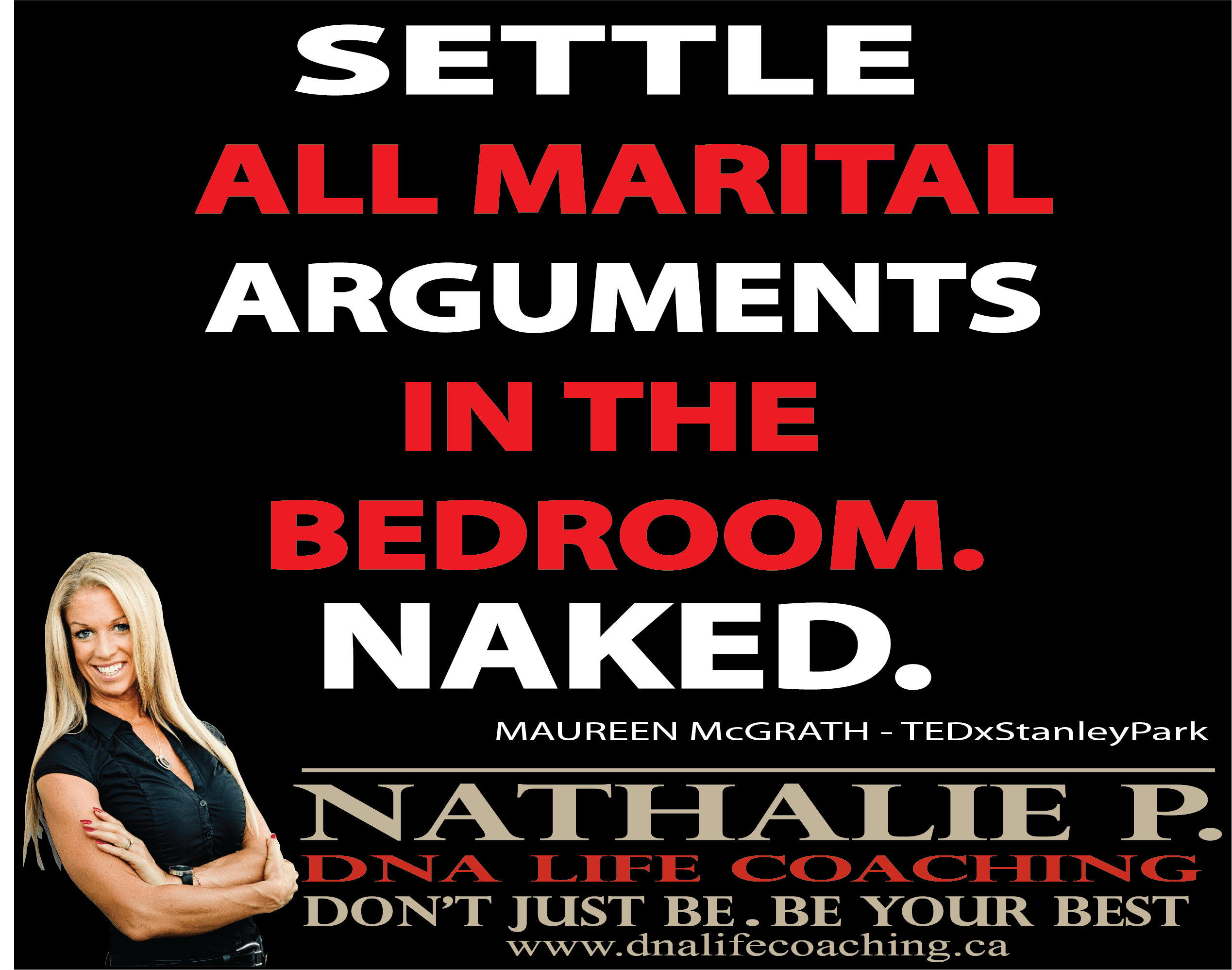 Marital arguments bedroom naked